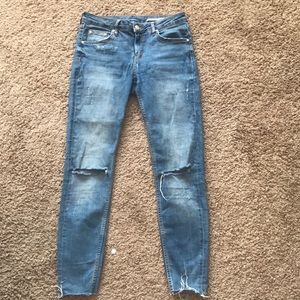 Zara mid rise jean